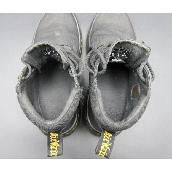 Dr. Martens Boots Mens 5 Bonny Chukka Black Ankle Rubber Soles Lace Up - Picture 5 of 9